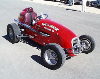 Restored Offy powered Kurtis Full Midget 