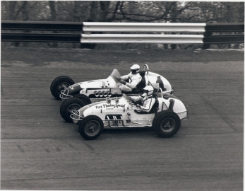 AJ Foyt top & Parnelli Jones bottom ? Circa 1961